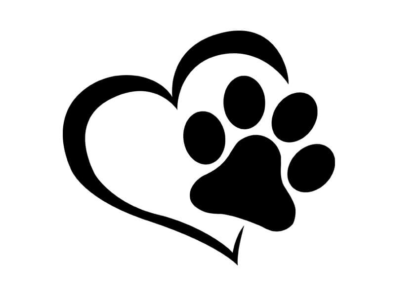 heart paw icon